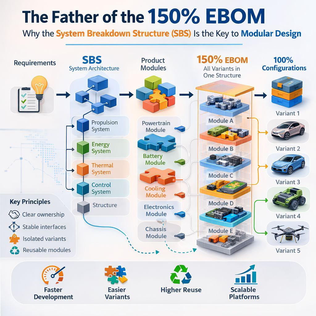 The Father of the 150% EBOM, or Why the SBS Is the Key to Modular Design